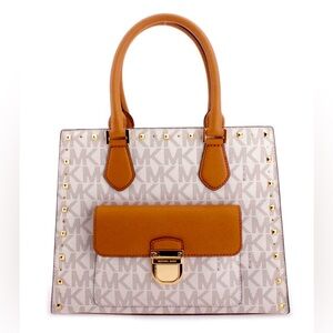 Michael Kors Bridgette Bag in Vanilla Acorn